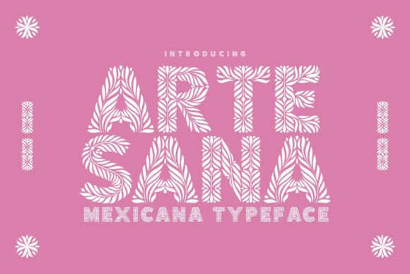 Artesana: A Bold Decorative Font
