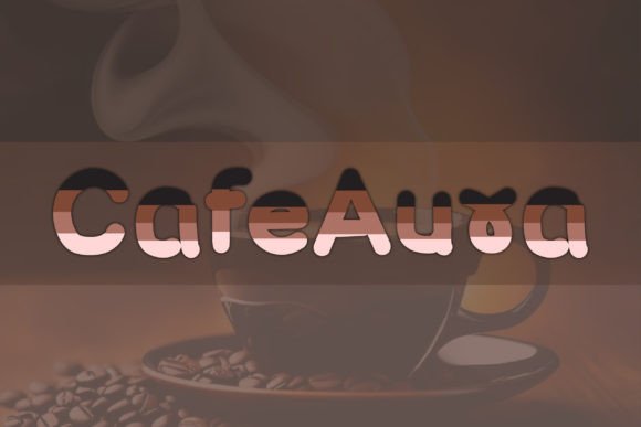Cafeaura: A Coffee-Inspired Font for Web Design