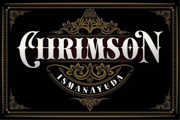 Chrimson: A Bold Font for Web Design