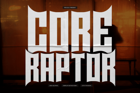 Core Raptor: A Gothic Font for Bold Design