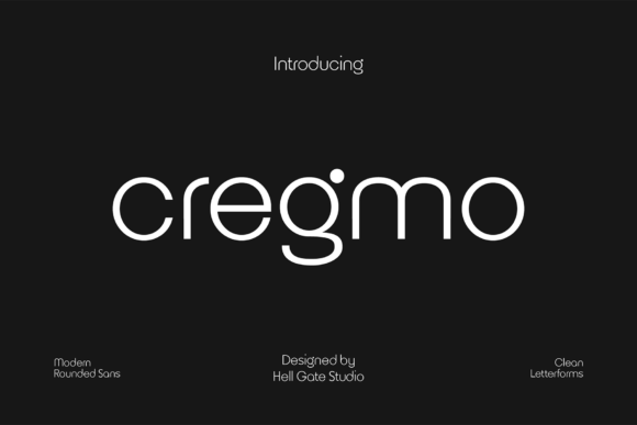 Cregmo: A Premium Font for Creative Campaigns