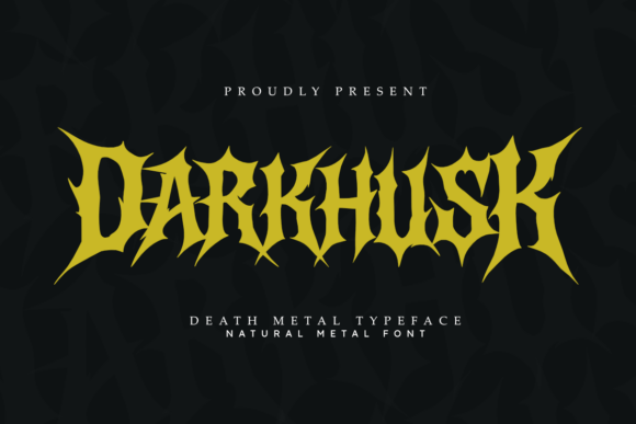 Darkhusk Font for Bold Designs