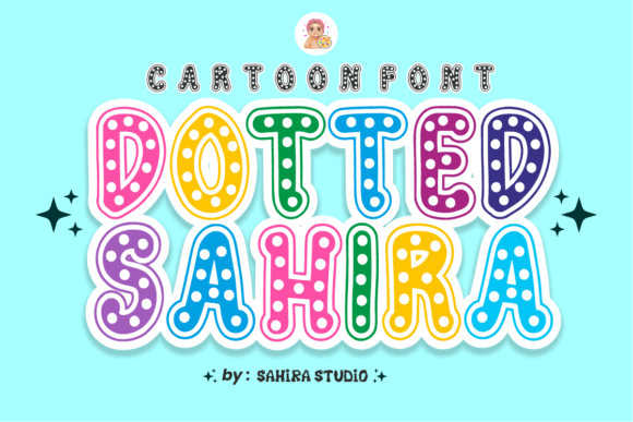 Dotted Sahira: A Dotty Display Font