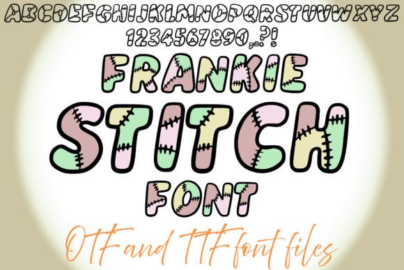 Frankie Stitch: A Playful Display Font