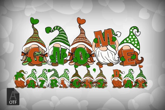 Gnome Patrick s Day: A Color Font That Adds Charm to Web Design