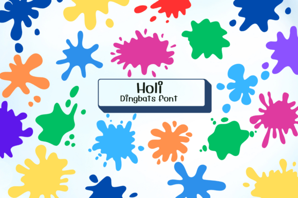 Holi: A Playful Font for Vibrant Design