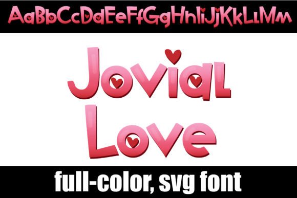 Jovial Love: A Color Font That Brings Joy to Editorial Design