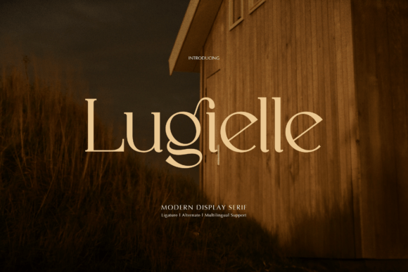 Lugielle: A Modern Serif Font for Impactful Design