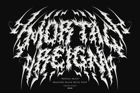 Mortal Reign Blackletter Font