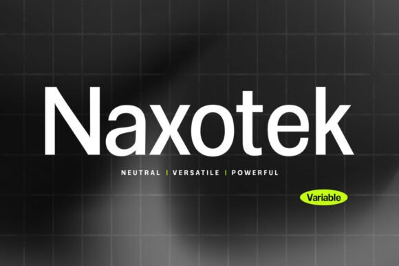 Naxotek: A Modern Sans Serif for Web Design