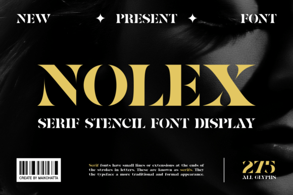 Nolex: A Serif Font for Business Branding
