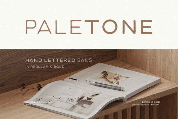 Paletone: A Handmade Sans Serif for Campaigns