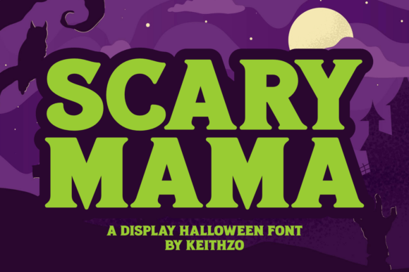 Scary Mama Font Review