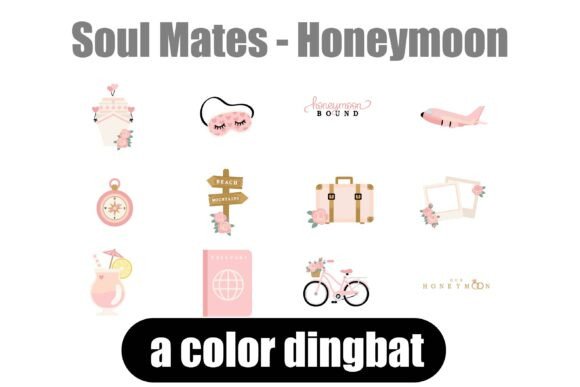 Soul Mates - Honeymoon Typeface for Editorial Elegance