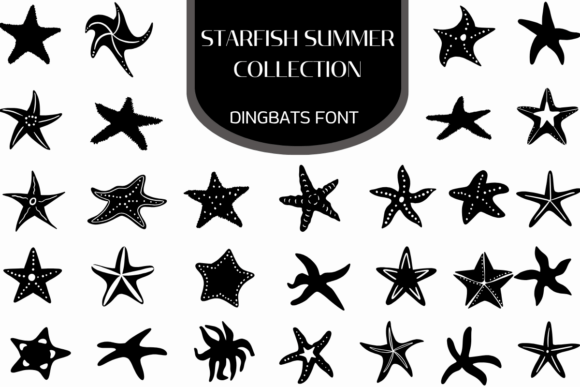 Starfish Summer Collection Font