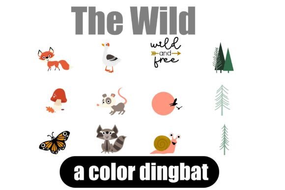 The Wild Color Font: A Playful Typeface for Eye-Catching Campaigns