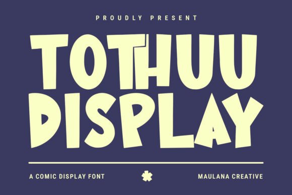 Tothuu Font: Fun & Dynamic for Crafts